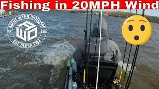 Battling 20mph Winds: Epic Kayak Fishing Tournament on the Potomac River! River Runnerz Stop #3