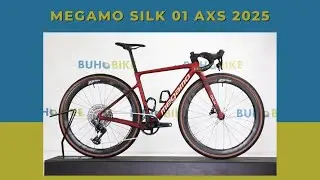 Megamo Silk 01 AXS 2025 - Bicicleta de gravel