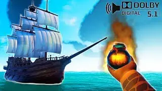 SEA OF FIRE! - Burning All 3 Ships - ASMarrr - 5.1 Surround Sound HD