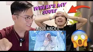 Aina Abdul - Terus Hidup [AJL37] | SINGERS REACT