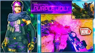 the NEW TRACER PACK PURPLE JOLT BUNDLE IN MW2! (LIGHTENING TRACERS)