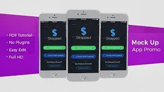 After Effects Project - Mock Up App Promo