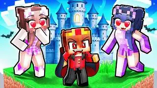 Ich bin ein HELFENDER BABY VAMPIR auf einem One Chunk in Minecraft!