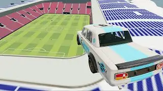 World Cup 2022 France - England Football With Cars – BeamNG.Drive