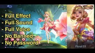 Angela Collector Script Skin (Floral Elf) Full Effect & Voice (Aamon Patch) Mediafire No Password!