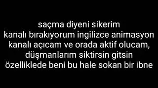 Açıklamada bi sik olmicak, bu kadardı...