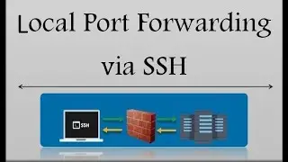 local port forwarding via ssh in rhel8.