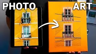 How I Turned a Photo Into an Embroidery Painting