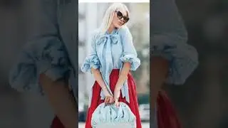 🔴Красный цвет🎨 в одежде, как носить? С чем сочетать? Много примеров на изысканный вкус!