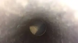 Almost dropped in a hole