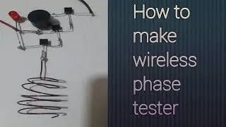 how to make wireless phase tester with BC547 | Electro Fever