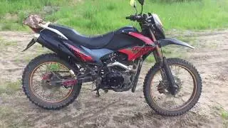Эндуро мотоцикл Fighter TSR 250 ENDURO / СПУСТЯ 3000км.