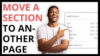 How to Move a Section to Another Page in Wix [QUICK GUIDE]