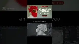 Blender Modeling Tutorial Character Design - For Beginners Easy Tutorial to follow