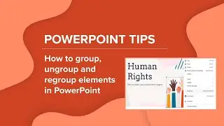 How to group and ungroup elements in PowerPoint | PowerPoint Tutorials by Slidesgo
