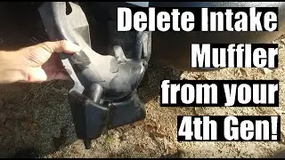 Intake Muffler Delete, 01-07 Grand Caravan or Town & Country | Air Box Resonator Delete