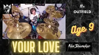 Alex Shumaker drum cover, The Outfield 