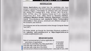 Cpget notification out|Cpget 2023|