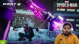 Marvel's Spider Man Miles Morales Pc Hindi Walkthrough Gameplay Part 5 - NUFORM (RTX ON)[FULL GAME]