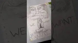 Justice For Dr. Moumita Debnath,  #shorts #justice #drawing