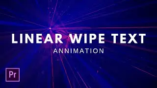 Quick Text Animation Tutorial | Premiere Pro