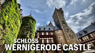 Schloß Wernigerode, Historicism, Neo-Romantic Castle, Germany