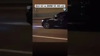 Mercedes beats Boomer! BMW X5 st2 500hp vs Mercedes GLC 63 AMG S 510hp