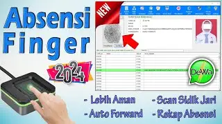 Lebih Aman, APLIKASI ABSENSI FINGER SIDIK JADI NOTIFIKASI WHATSAPP DEWA 2024