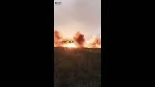 Слава ВСУ!  ЗАЗ явно дает наводку арте, просто вау! Фейк не фейк не знаю но красиво!