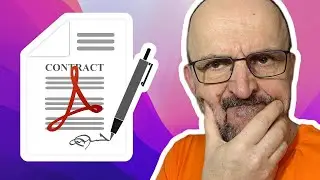 macOS: How to fill out and sign PDFs!