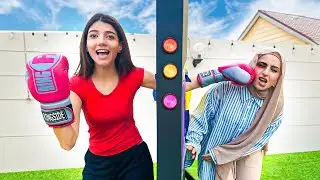 تحدي لا توقف بالمكان الغلط 😱🥊