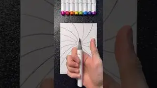Visual Art with Alcohol Markers! 😏✨🎨 