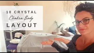 10 Crystal Chakra Body Layout - How to correctly place crystals on the chakras for healing