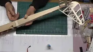 Part9 Building the Sunbird V2 powered Glider    Fuselage Top and Rudder Hinging