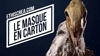 Comment faire un masque en carton  - TUTO