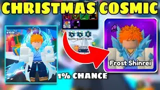 *UPDATE 10* NEW Christmas Cosmic Frost Shinrei Unit Showcase in Anime Champions Simulator
