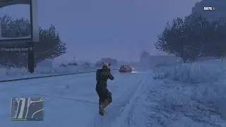 Sebastian gets hunted down in a delorian
