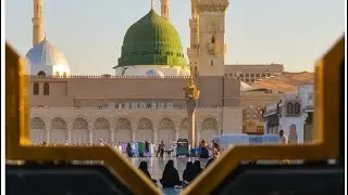 Masjid Al Nabawi Asr Namaz Ke Bad♥️ #minivlog #madinah