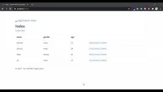 CRUD Application using Entity Framework (Code First Approach) part 2 | ASP.NET MVC | Shariq Manzoor