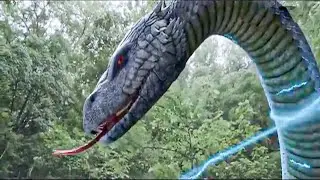 巨蛇被袭击捆绑，小伙为研究蛇女将她带回家！【蛇之女 Snake Girl】| 惊悚 / 灾难 | 经典大本营