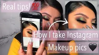 HOW TO TAKE MAKEUP PICS FOR IG!! | Alexxislexus