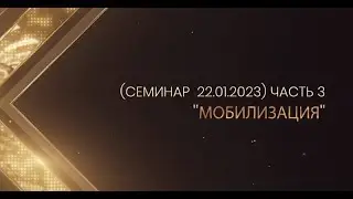Семинар на тему "Мобилизация" (Семинар  22.01.2023) часть 3