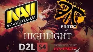 Dota 2 highlights: NAVI vs Fnatic