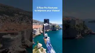 5 creative #Insta360FlowPro travel shot ideas 💡 #Insta360 #travel #videography #shorts