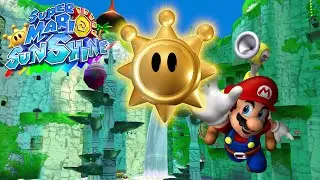 Super Mario Sunshine (GC) [4K] - Noki Bay - All Shines (No Damage)