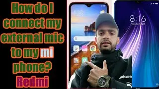 How do I connect my external mic to my mi phone|How do I use an external mic on my Redmi phone|