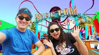 We played EVERY Carnival game at the Santa Monica Pier! - Pacific Park