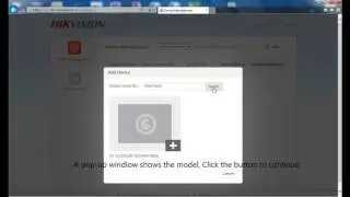 How to add devices into Hik Connect via web browser with audio