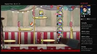 raging in Cuphead DLC