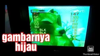 How to set TV color via service mode